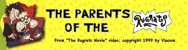 The parents of the Rugrats